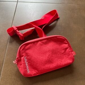 Lululemon Athletica Red Crossbody Bag